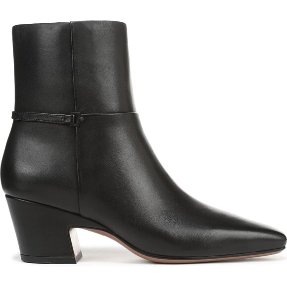 NWT Franco Sarto Franco Saydie Ankle Boot (Black Leather) - Picture 6 of 6